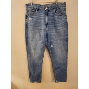 American Eagle Stretch Women's Size 14 Regular High-Rise Stretch Light Wash Jean